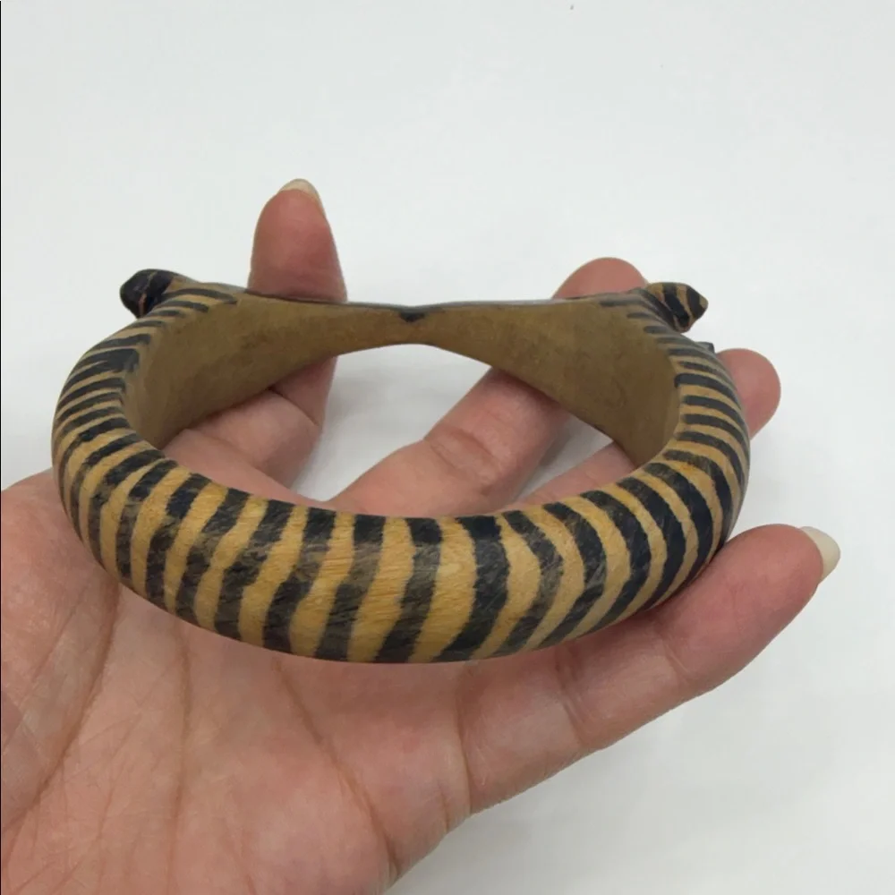 Handcrafted Zebra Bracelet